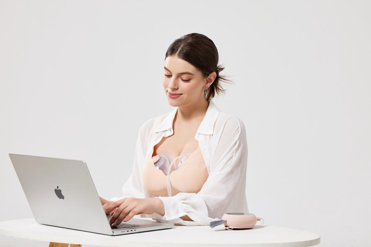 Mammia Tire-Lait Électrique Double Mains libres Duoflex – Image 3