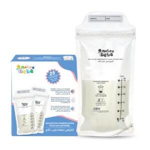 Notre-Bébé – 50 Sachets de Conservation du Lait Maternel