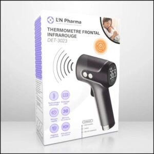 L2n pharma thermometre frontal infrarouge DET-3023