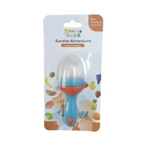 Notre Bebe Sucette Alimentaire Fruits Légumes +4m premier âge - Bleu