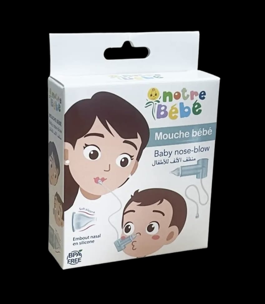 Notre bébé Mouche bébé blanc