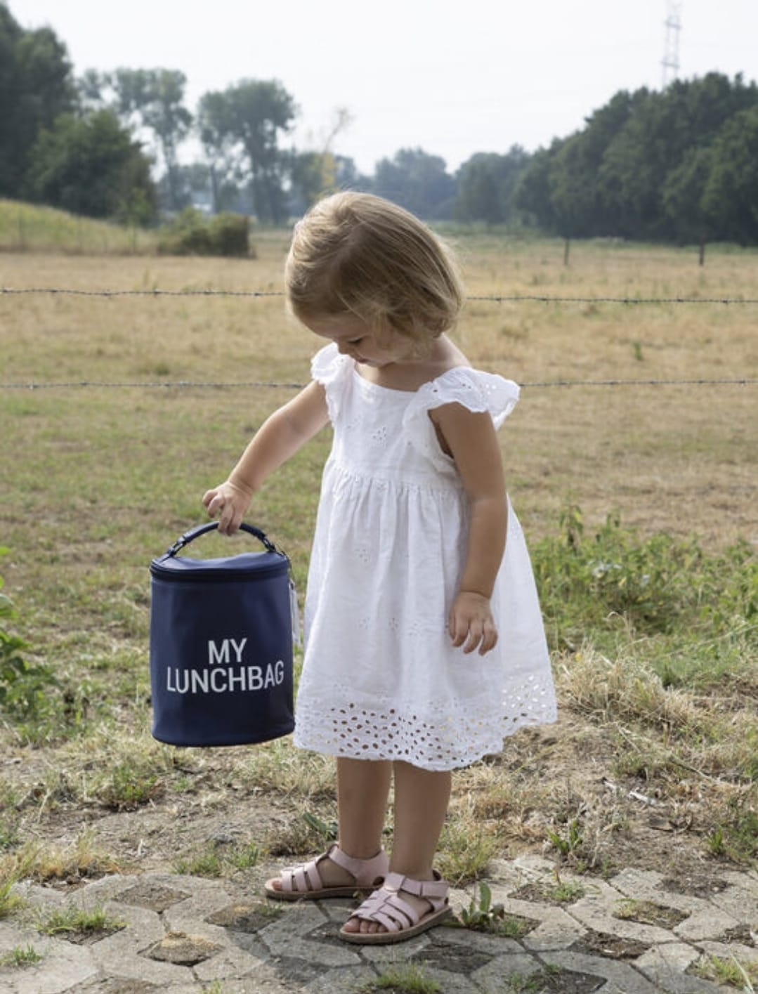 Childhome My Lunchbag - Avec Doublure Isolante - Navy Blanc – Image 3