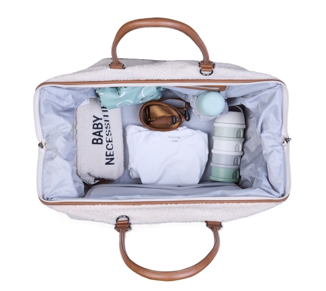 Childhome Mommy Bag Sac A Langer - Teddy Ecru – Image 4
