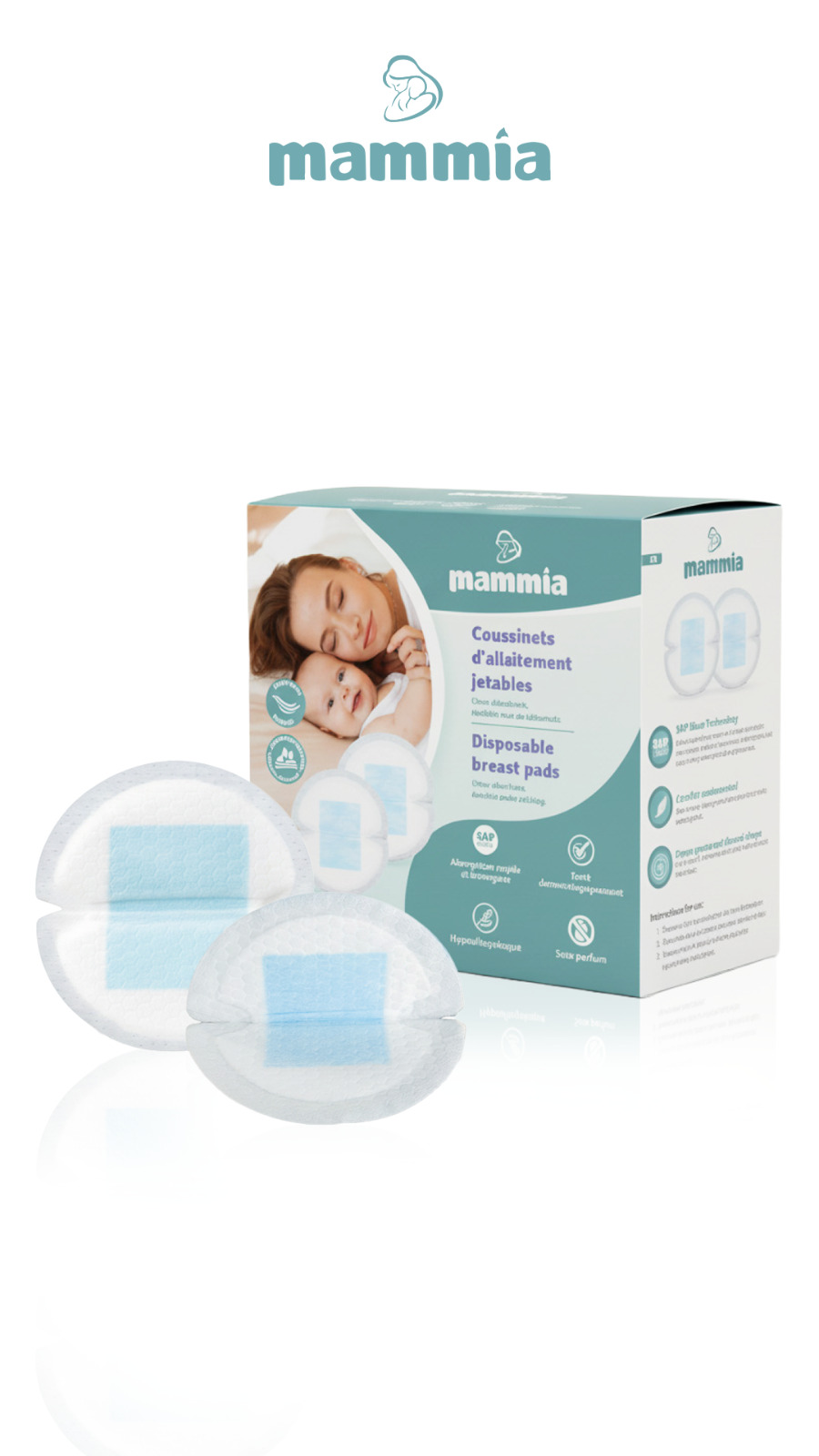 COUSSINETS D'ALLAITEMENT COUSSINETS